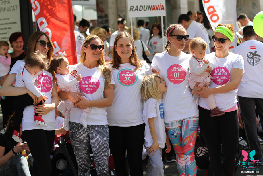 Mama trčanje maraton